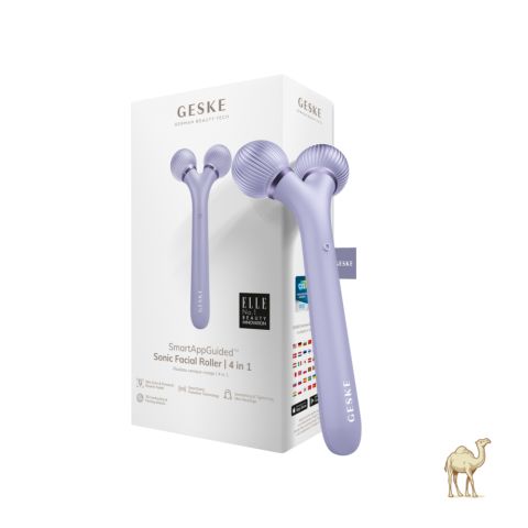 Электронный звуковой ролик для лица, фиолетовый