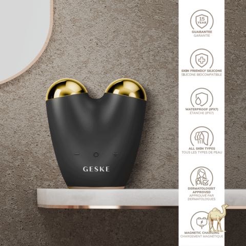 Микротоковый лифтинг-девайс 6в1 для упругости и сияния кожи, серый