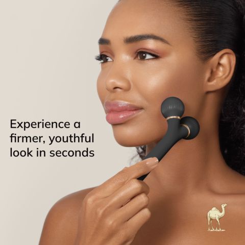 Электронный звуковой ролик для лица, серый