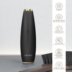 Компактный микротоковый девайс для лифтинга лица и губ 6в1, серый