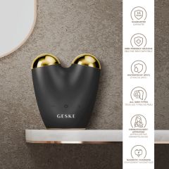 Микротоковый лифтинг-девайс 6в1 для упругости и сияния кожи, серый